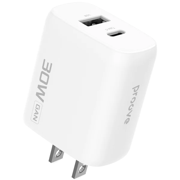 Wall Charger Proove Silicone Power 2 30W (Type-C + USB) US
