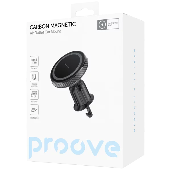Car Holder Proove Carbon Magnetic Air Outlet Car Mount - foto 5