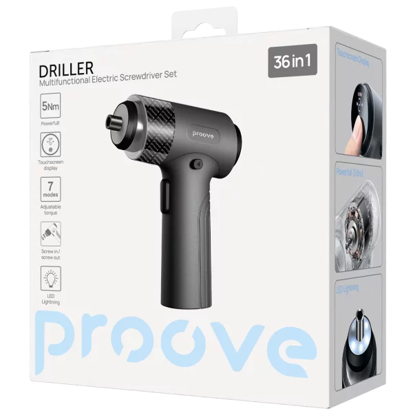 Multifunctional Electric Screwdriver Set Proove Driller 36in1 - foto 10