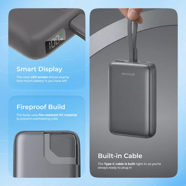 Power Bank Proove Neutron 22.5W 10000mAh - photo 6