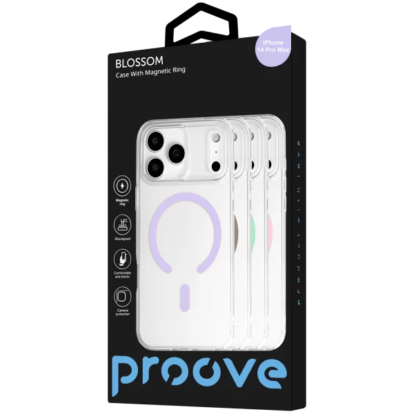 Proove Blossom Case with Magnetic Ring iPhone 14 Pro Max - Foto 2