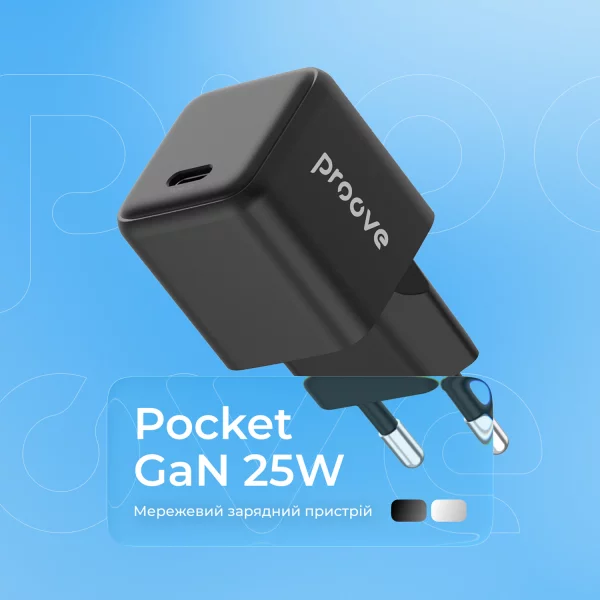 Wall Charger Proove Pocket GaN 25W (Type-C) - Foto 4