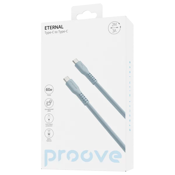 Cable Proove Eternal Type-C to Type-C 60W (2m) - Photo 1