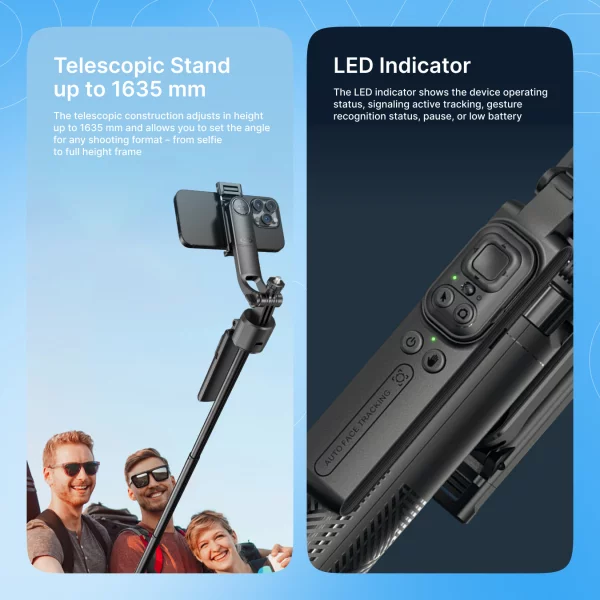 Selfie Stick Tripod Proove FaceFix (1635 mm) - fotoğraf 13