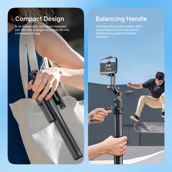 Selfie Stick Tripod Proove FaceFix (1635 mm) - fotoğraf 15