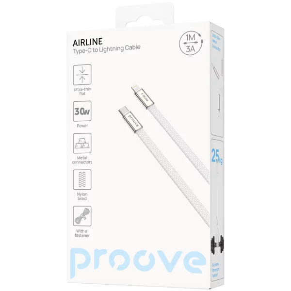 Кабель Proove AirLine Type-C до Lightning 30W (1м) - фото 3