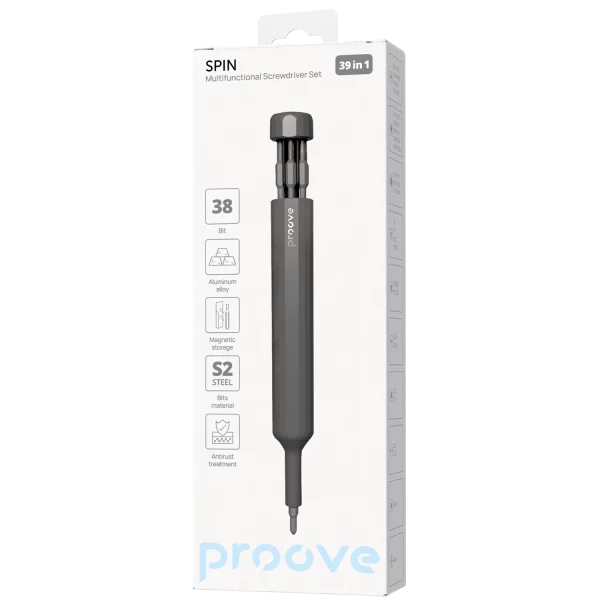Multifunctional Screwdriver Set Proove Spin 39in1 - foto 4