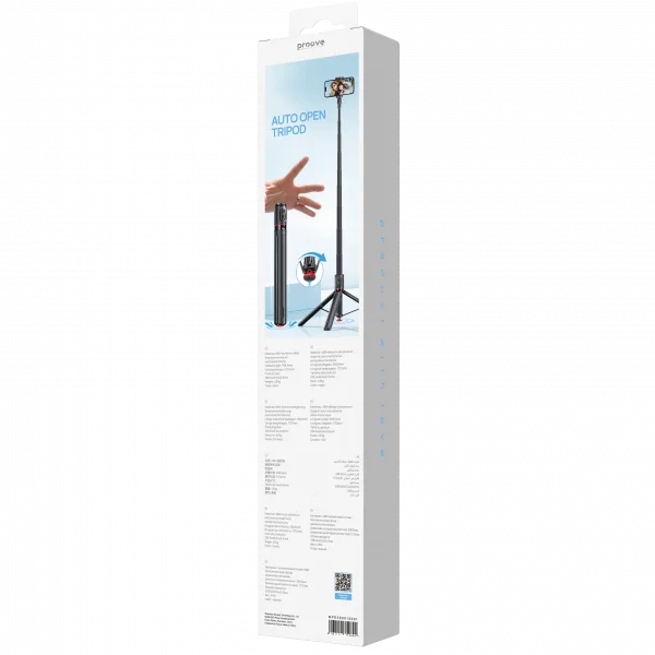 Selfie Stick Tripod Proove DropStop (1770 mm) - fotoğraf 14