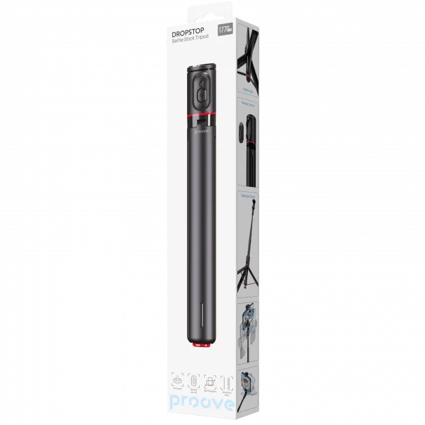 Selfie Stick Tripod Proove DropStop (1770 mm) - fotoğraf 13