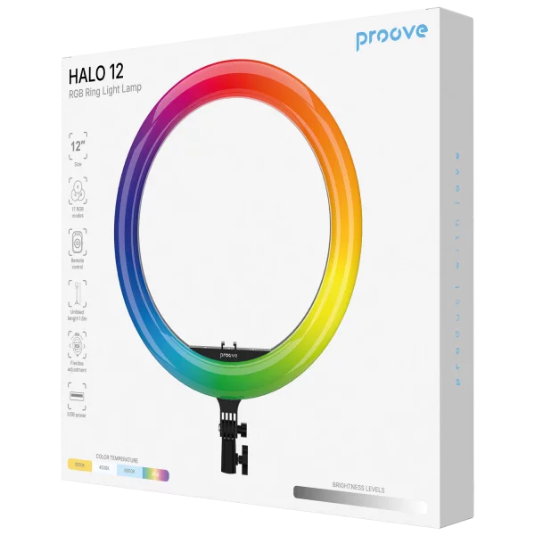 RGB Ring Light Lamp Proove Halo 12 - Photo 6
