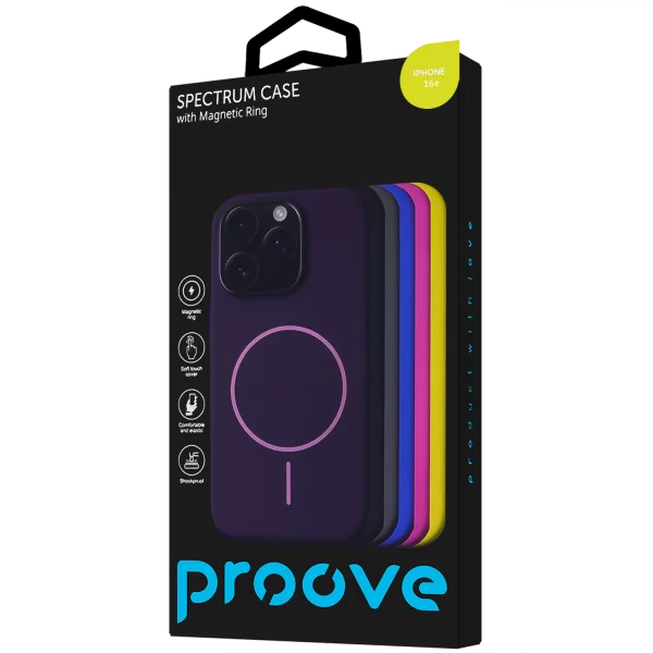 Proove Spectrum Case with Magnetic Ring iPhone 16e - Photo 1