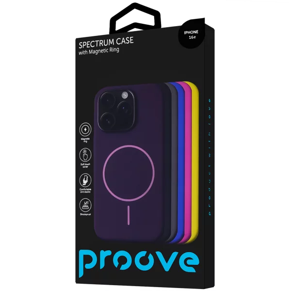 Proove Spectrum Case with Magnetic Ring iPhone 16e - Photo 1