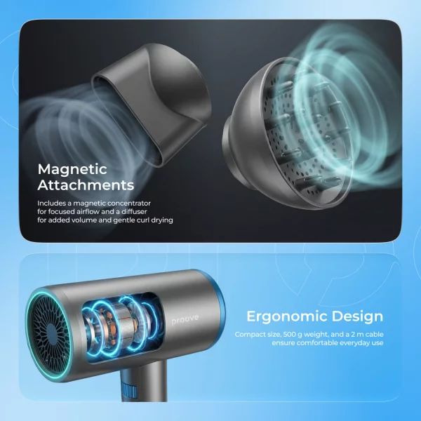 Hair Dryer Proove Tyson - Photo 9