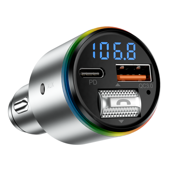 Car Charger Proove FM Launcher Power Drive 30W (PD+QC3.0) Type-C+USB - Photo 3
