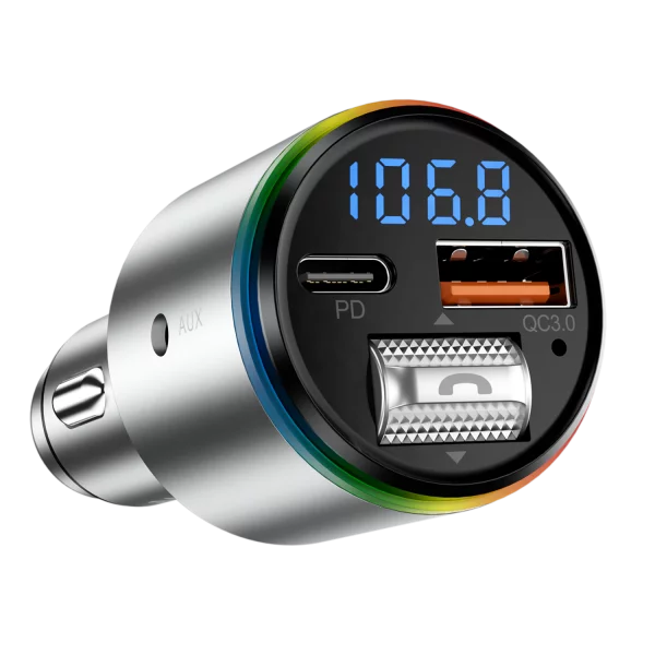 Car Charger Proove FM Launcher Power Drive 30W (PD+QC3.0) Type-C+USB - Photo 1