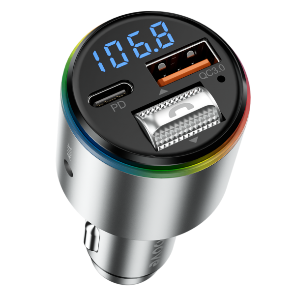 Car Charger Proove FM Launcher Power Drive 30W (PD+QC3.0) Type-C+USB - Photo 4