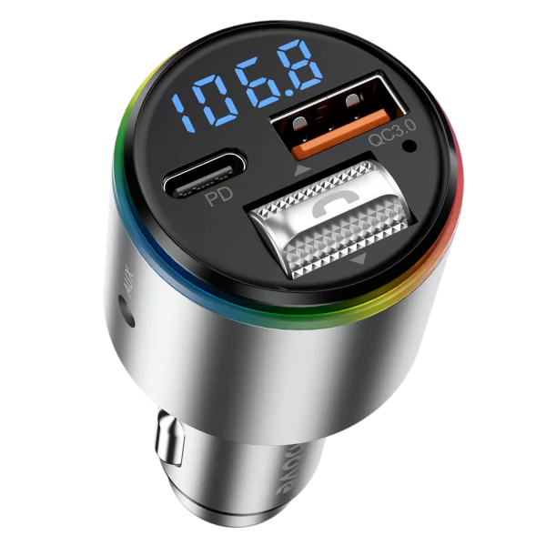 Car Charger Proove FM Launcher Power Drive 30W (PD+QC3.0) Type-C+USB - Photo 2