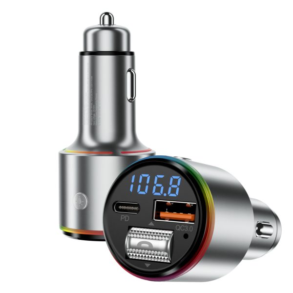 Car Charger Proove FM Launcher Power Drive 30W (PD+QC3.0) Type-C+USB - Photo 5