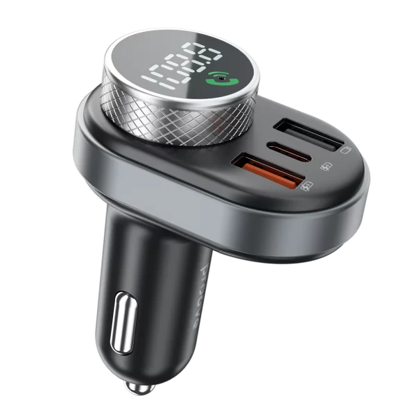 Car Charger Proove FM Launcher Sound Link 30W (PD+QC3.0) Type-C+USB