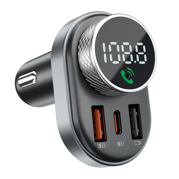 Car Charger Proove FM Launcher Sound Link 30W (PD+QC3.0) Type-C+USB - Photo 3