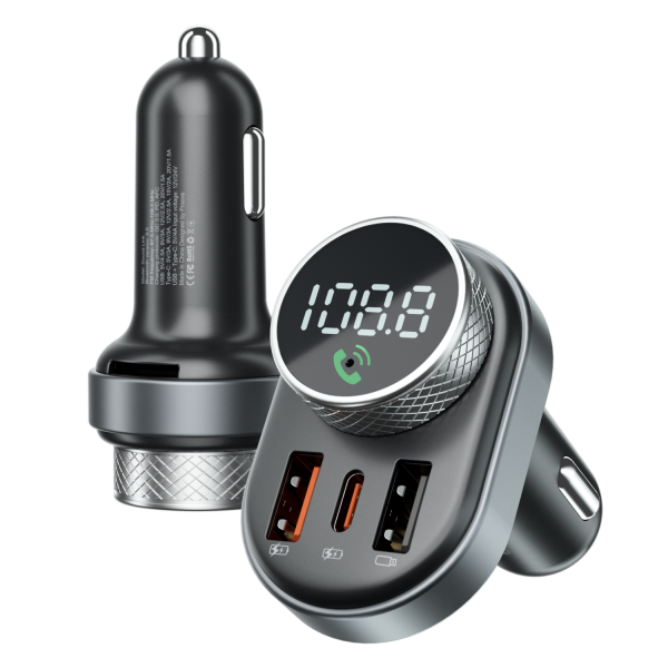 Car Charger Proove FM Launcher Sound Link 30W (PD+QC3.0) Type-C+USB - Photo 5