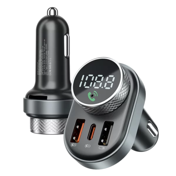 Car Charger Proove FM Launcher Sound Link 30W (PD+QC3.0) Type-C+USB - Photo 3