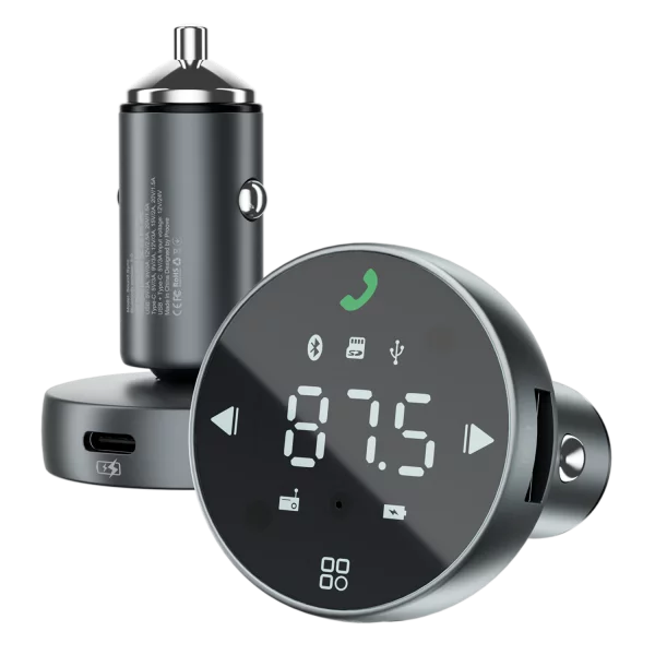Car Charger Proove FM Launcher Sound Sync 30W (PD+QC3.0) Type-C+USB - Photo 3