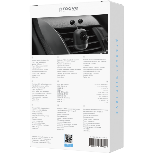 Car Fragrance Proove Emoji Robot - Photo 1