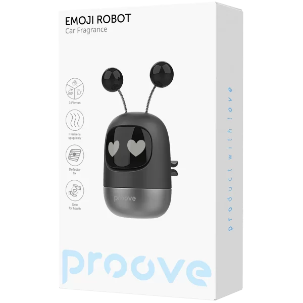 Car Fragrance Proove Emoji Robot - Photo 1