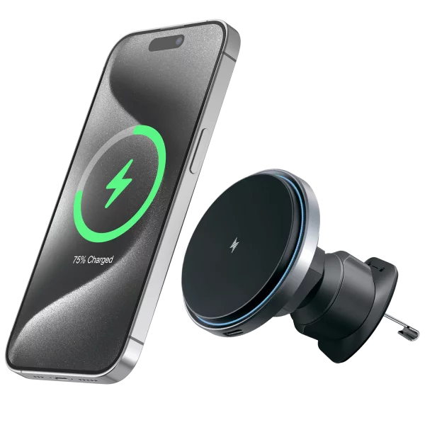 Car Mount With Wireless Charger Proove Magic Circle Pro 15W - Zdjęcie 1