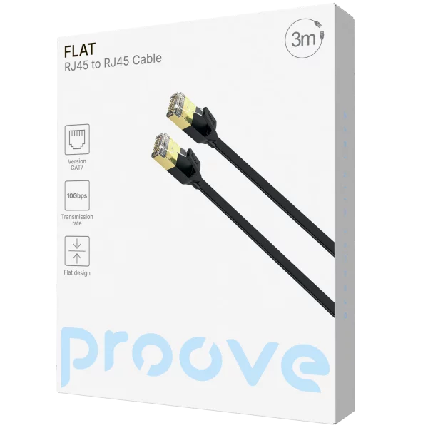 Cable Proove Flat RJ45 to RJ45 3m - Foto 1