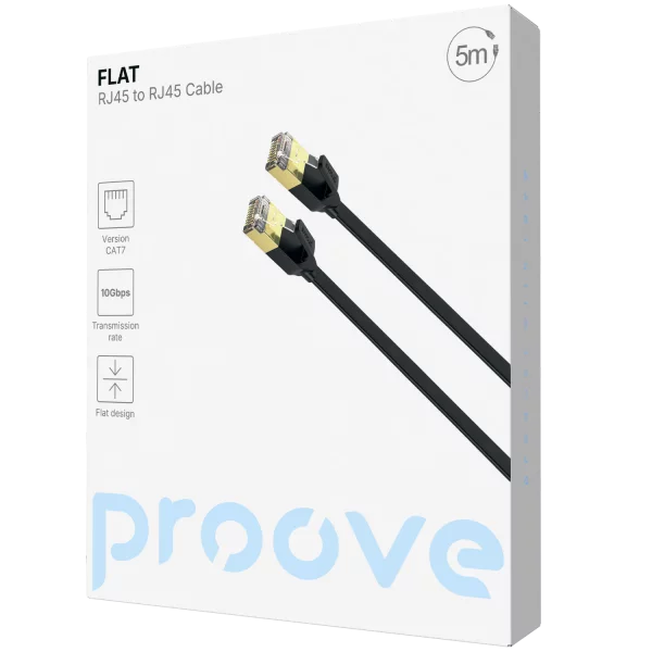 Cable Proove Flat RJ45 to RJ45 5m - Foto 1