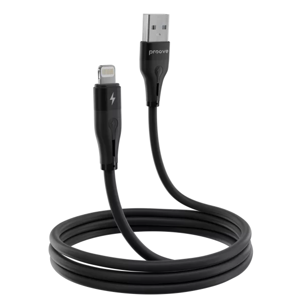 Cable Proove Soft Silicone USB to Lightning 2.4A (2m) - Zdjęcie 1