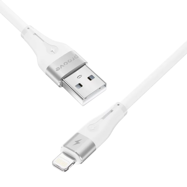 Cable Proove Soft Silicone USB to Lightning 2.4A (2m) - Zdjęcie 2