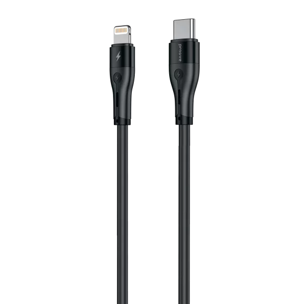 Cable Proove Soft Silicone Type-C to Lightning 27W (2m)
