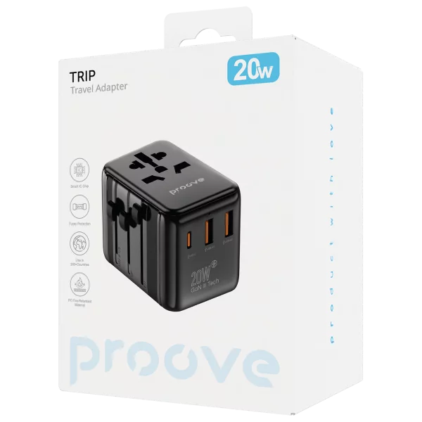 Travel Adapter Proove Trip 20W - photo 7