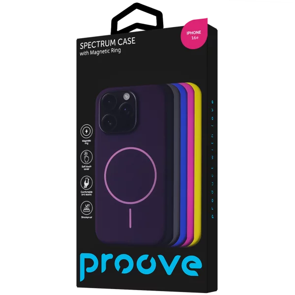 Proove Spectrum Case with Magnetic Ring iPhone 16e - Photo 1
