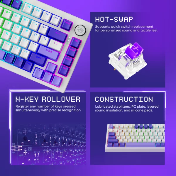 Wireless Keyboard Proove Gaming Coupe (English Layout) - Photo 8