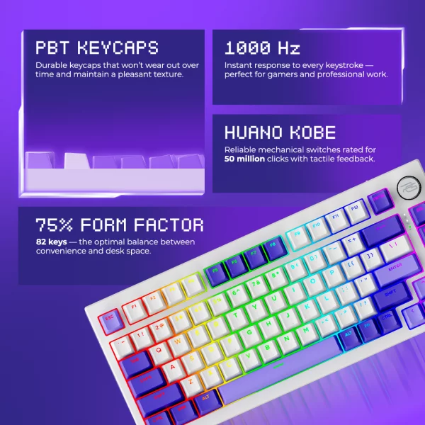 Wireless Keyboard Proove Gaming Coupe (English Layout) - Photo 10