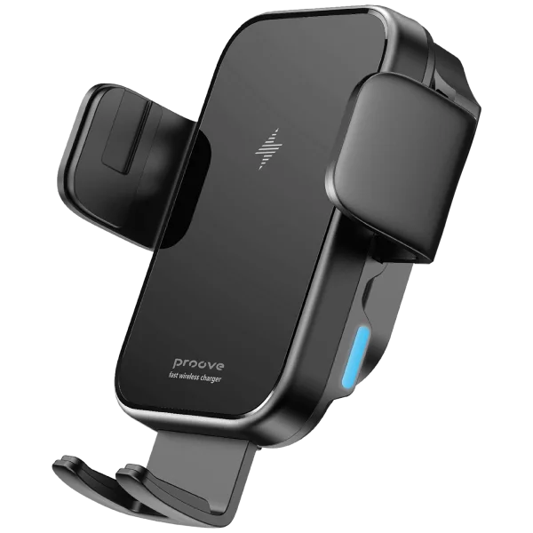 Car Mount With Wireless Charger Proove Triple Clamp 15W - foto 1