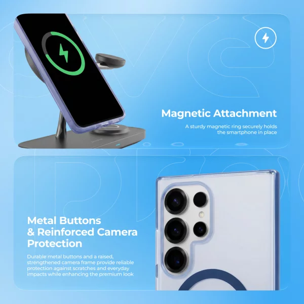 Proove Shadow Star Case with Magnetic Ring Samsung Galaxy S25 Ultra - Foto 3