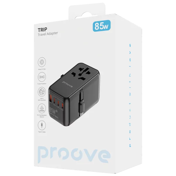 Travel Adapter Proove Trip 85W - Foto 7