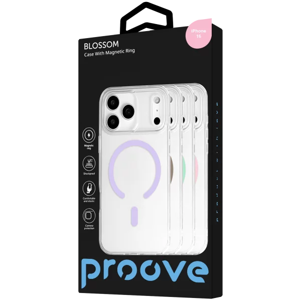 Proove Blossom Case with Magnetic Ring iPhone 16 - Foto 2
