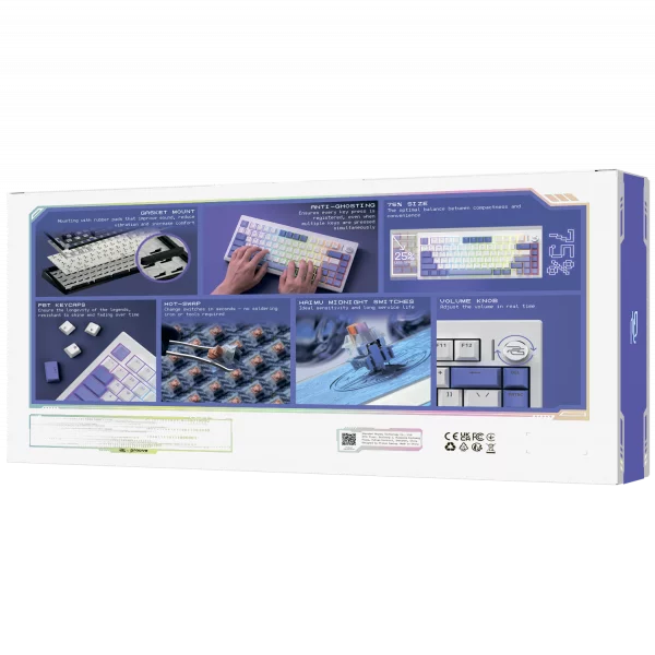 Wireless Keyboard Proove Gaming Raster (Ukraine Layout) - fotoğraf 9