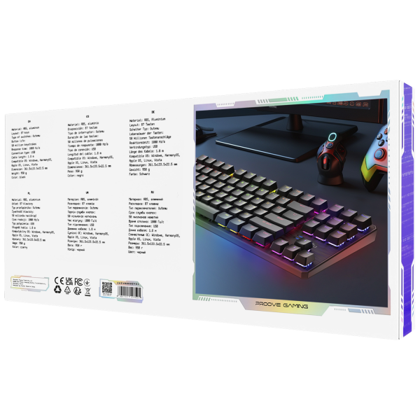 Mechanical Keyboard Proove Gaming Everfrost (English Layout) - Photo 1