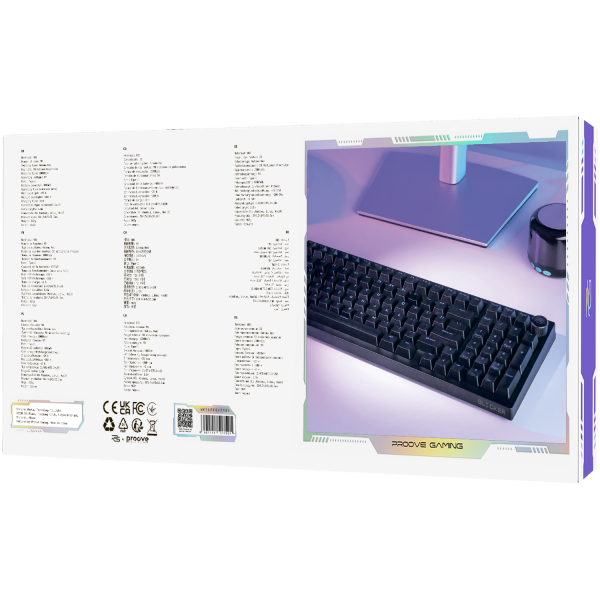 Wireless Keyboard Proove Gaming Slicker (English Layout) - Photo 1