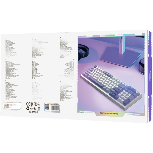 Wireless Keyboard Proove Gaming Slicker (English Layout) - Photo 1