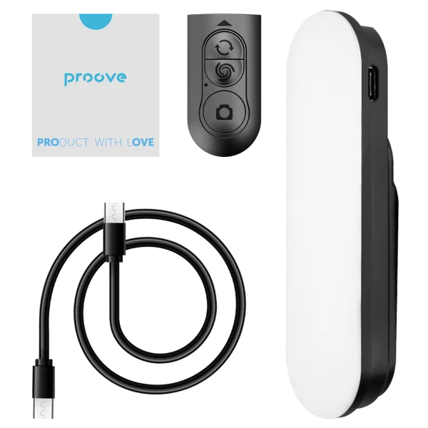 Selfie Stick Tripod Proove Selfie Lume (1110 mm) - Foto 9