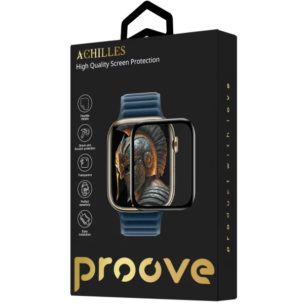 Protective glass Proove Achilles Apple Watch Series 7/8/9/SE3 45 mm - fotoğraf 7
