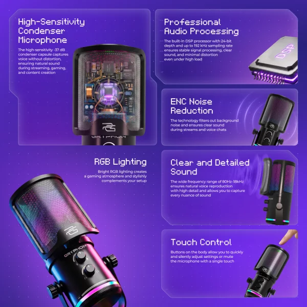 Gaming Microphone Proove Gaming Gryphon - Photo 5